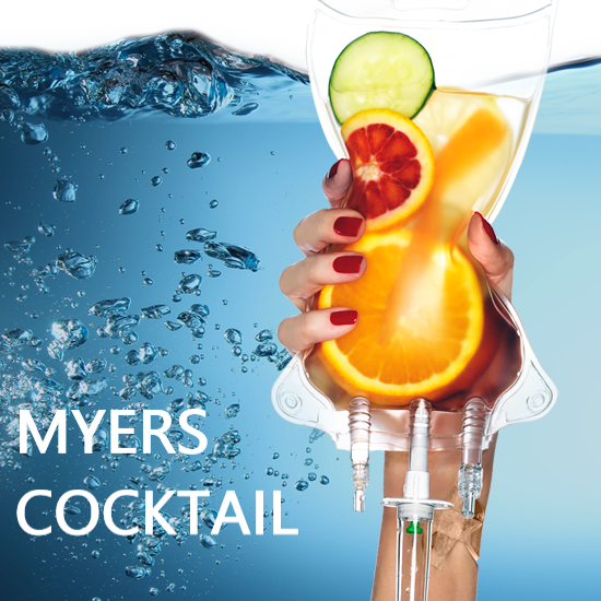 Myers cocktail iv with fruit