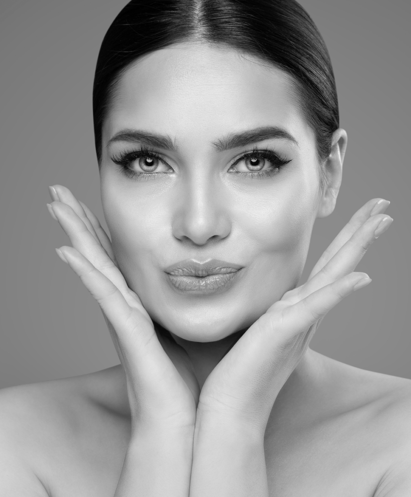 dermal fillers black and white